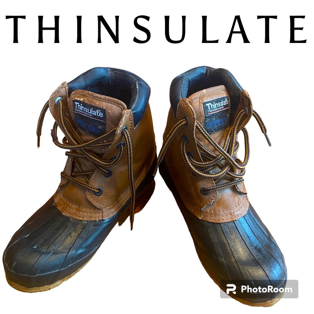 5 (women's) Thinsulate boots.